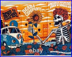 Dead & Co VW Bus Poster N2 San Francisco Oracle 7/14/23 Helton Status Serigraph