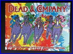 Dead & Company 2016 Concert Poster Gregg Gordon Saratoga Springs, Ny