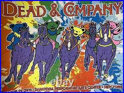 Dead & Company 2016 Gigart poster Saratoga, NY Summer Tour AP