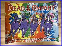 Dead & Company 2016 Gigart poster Saratoga, NY Summer Tour AP