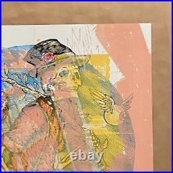 Dead & Company 2017 7/1 Wrigley Field Chicago IL Zeb Love TEST PRINT 1/1 Poster