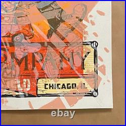 Dead & Company 2017 7/1 Wrigley Field Chicago IL Zeb Love TEST PRINT 1/1 Poster