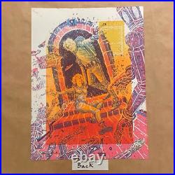 Dead & Company 2017 7/1 Wrigley Field Chicago IL Zeb Love TEST PRINT 1/1 Poster