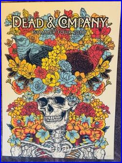 Dead & Company 2018 Summer VIP tour Poster