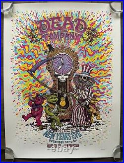 Dead & Company 2019 New Years Eve San Francisco Poster Spusta Chase Center