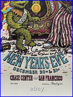 Dead & Company 2019 New Years Eve San Francisco Poster Spusta Chase Center