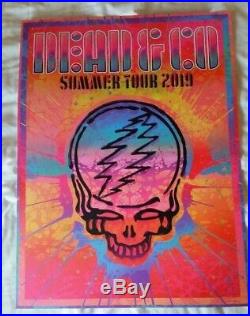 Dead & Company 2019 Official Summer Tour Poster By KII Arens Bob Weir And Mayer