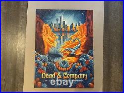 Dead & Company 2019 Poster Dos Equis Dallas, TX Shawn Ryan (Stored Flat)