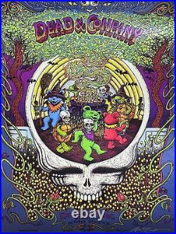 Dead & Company 2021 Marq Spusta poster Hollywood Bowl, CA Sapphire