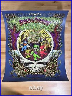 Dead & Company 2021 Marq Spusta poster Hollywood Bowl, CA Sapphire