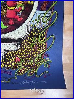 Dead & Company 2021 Marq Spusta poster Hollywood Bowl, CA Sapphire