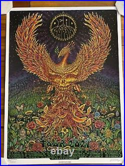 Dead & Company 2021 signed Limited Edition Silkscreen tour poster EMEK #2859