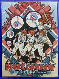 Dead & Company 2022 Chicago Poster 6/24-25 Wrigley Field Chicago IL Poster Love
