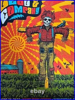 Dead & Company 2022 Status Serigraph poster Noblesville, IN