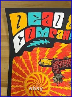 Dead & Company 2022 Status Serigraph poster Noblesville, IN