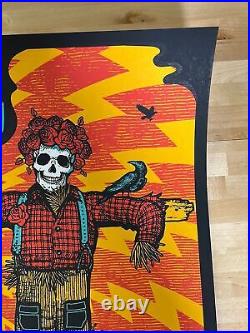 Dead & Company 2022 Status Serigraph poster Noblesville, IN