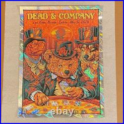 Dead & Company 2024 5/31 Sphere Las Vegas Todd Slater LAVA FOIL VARIANT Poster