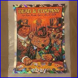 Dead & Company 2024 5/31 Sphere Las Vegas Todd Slater LAVA FOIL VARIANT Poster