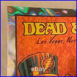 Dead & Company 2024 5/31 Sphere Las Vegas Todd Slater LAVA FOIL VARIANT Poster