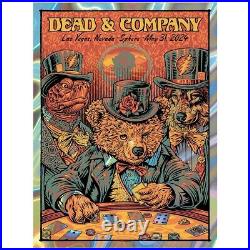 Dead & Company 2024 5/31 Sphere Las Vegas Todd Slater LAVA FOIL VARIANT Poster