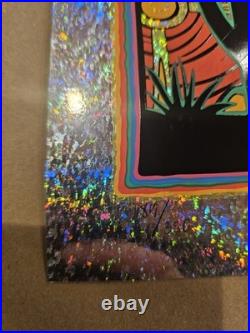 Dead & Company 2025 4/19 Sphere Vegas SPARKLE FOIL Slater X/350 Poster Damage