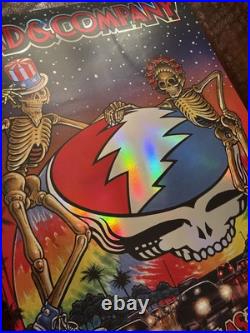 Dead & Company 2025 Residency Sphere FOIL Poster Las Vegas Number 583/2085