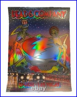 Dead & Company 2025 Sphere Las Vegas Larkins FOIL Poster #1656/2085 Dead & Company 2025 Sphere Las Vegas Larkins FOIL Poster #1656/2085