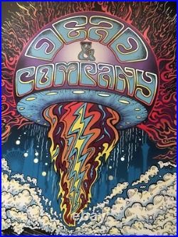 Dead & Company 3/21 2025 Foil Poster Sphere Las Vegas Mike Dubois Artist Proof