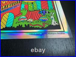 Dead & Company 3/27/2025 FOIL Daily Poster Sphere Las Vegas 24x18