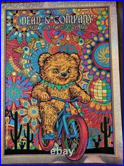 Dead & Company 4/19/1025 Vegas Sphere All Dates Foil. 327/350 Grateful Dead