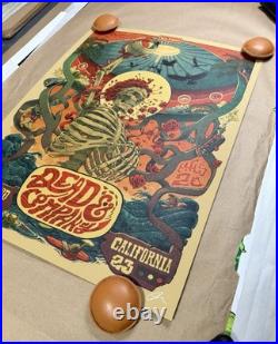 Dead & Company 5/20/23 Kia Forum Inglewood CA Dave Kloc AP KRAFT MANILA Poster