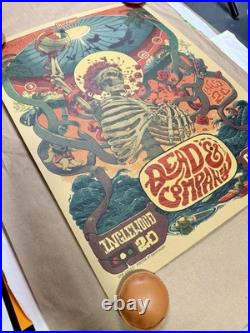 Dead & Company 5/20/23 Kia Forum Inglewood CA Dave Kloc AP KRAFT MANILA Poster