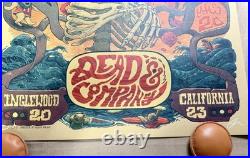Dead & Company 5/20/23 Kia Forum Inglewood CA Dave Kloc AP KRAFT MANILA Poster