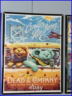 Dead & Company 6/1-2/18 Camden NJ Poster #205/600 BB&T Pavilion Grateful Dead Dead & Company 6/1-2/18 Camden NJ Poster #205/600 BB&T Pavilion Grateful Dead