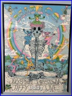 Dead & Company 7/8/22 Bristow VA Poster Brian Homer #694/1540 Grateful Dead