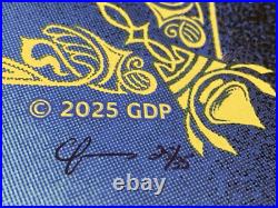 Dead & Company AP GLITTER FOIL Poster Sphere Las Vegas May 10 2025 S/N #/35 and