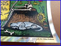 Dead & Company Bethel NY Woodstock 2022 HOLO RAINBOW FOIL SIGNED A/E Poster