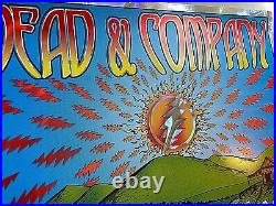 Dead & Company Bethel NY Woodstock 2022 HOLO RAINBOW FOIL SIGNED A/E Poster