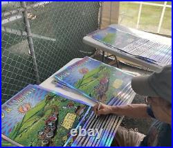 Dead & Company Bethel NY Woodstock 2022 HOLO RAINBOW FOIL SIGNED A/E Poster