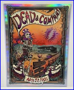Dead & Company Bethel Woods August 23, 2021 Foil Show Poster Mike DuBois
