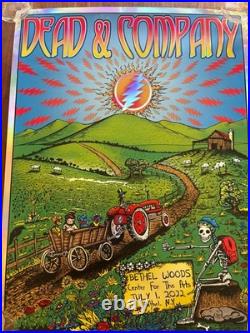 Dead & Company Bethel Woods Poster 2022 Tour Mike DuBois New York Woodstock
