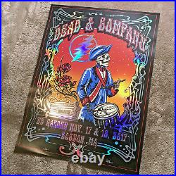 Dead & Company Boston Garden, MA 2017 FOIL Poster Signed M. DuBois (of/850)