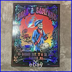 Dead & Company Boston Garden, MA 2017 FOIL Poster Signed M. DuBois (of/850)