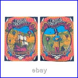 Dead & Company Boulder 2 Poster Set July 13-14 2018 Folsom J Helton xxx/800