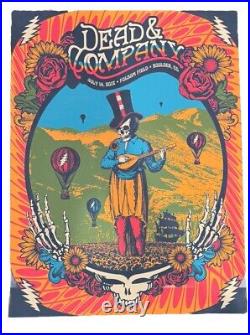 Dead & Company Boulder 2 Poster Set July 13-14 2018 Folsom J Helton xxx/800