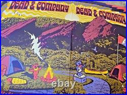 Dead & Company Boulder CO 2022 BOTH NIGHTS AP Poster Night Match #'s S/N #/1000