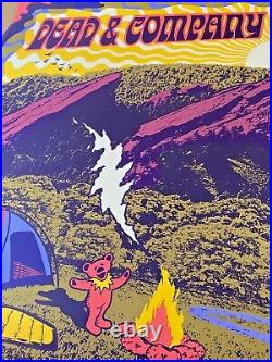 Dead & Company Boulder CO 2022 BOTH NIGHTS AP Poster Night Match #'s S/N #/1000