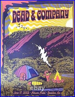 Dead & Company Boulder CO June 17th 2022 N1 AP Poster Night Variant S/N #/1000