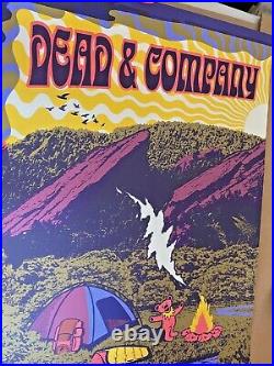 Dead & Company Boulder CO June 17th 2022 N1 AP Poster Night Variant S/N #/1000