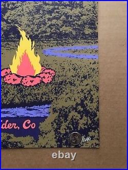 Dead & Company Boulder Colorado June 17th 2022 N1 Day Glow Variant Poster Mint